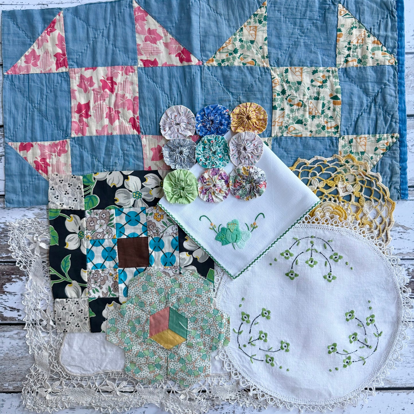 Vintage Textile Bundle (C)