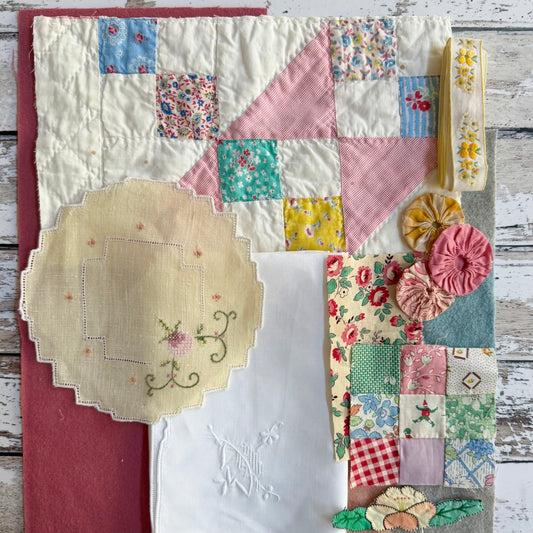 Vintage Quilt Needlebook Kit (6)