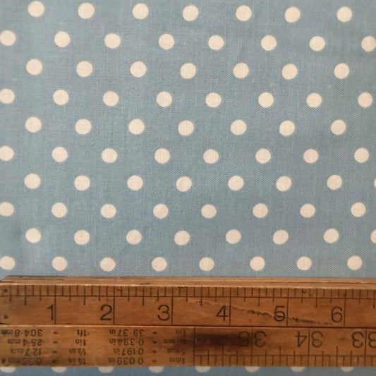 Button Spot in Blue - Cath Kidston Signature Collection for Riley Blake