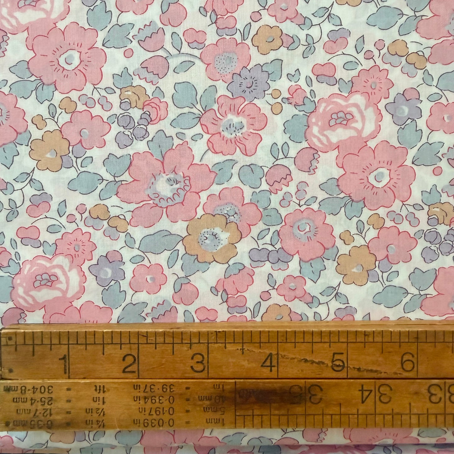 Bespoke Liberty Tana Lawn - Light Pink Betsy