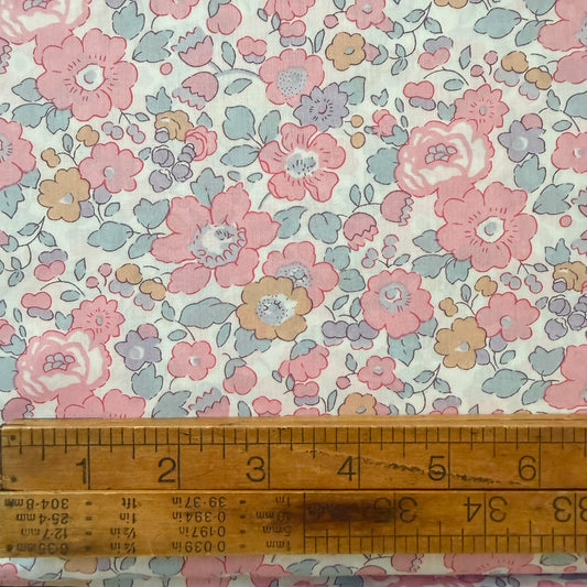 Bespoke Liberty Tana Lawn - Light Pink Betsy