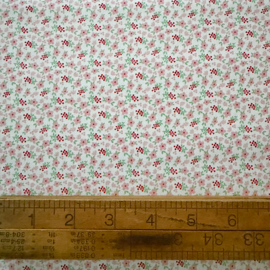 Whimsical Woodland - Mini Florals in Pink - Riley Blake