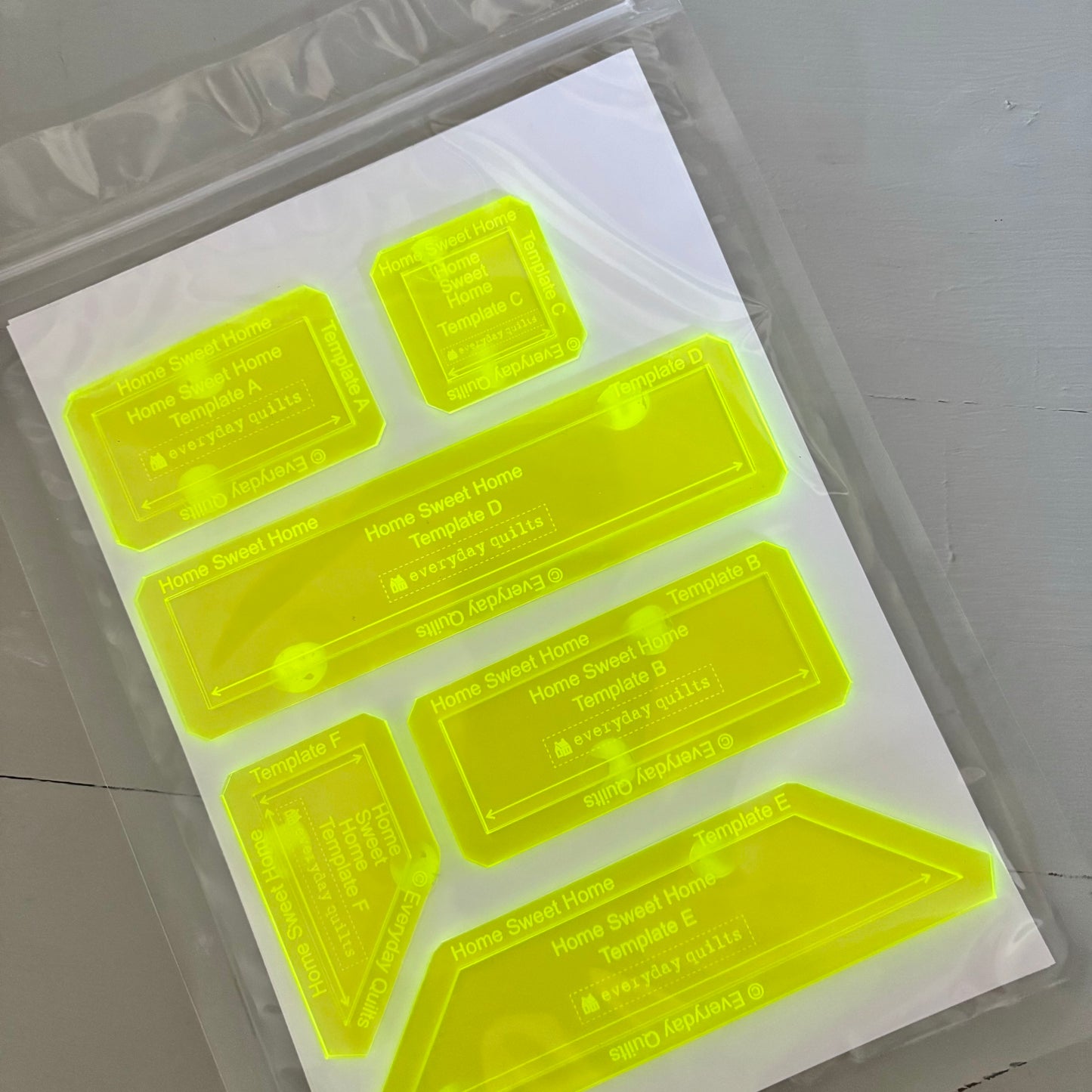 Home Sweet Home Pattern by Everyday Quilts