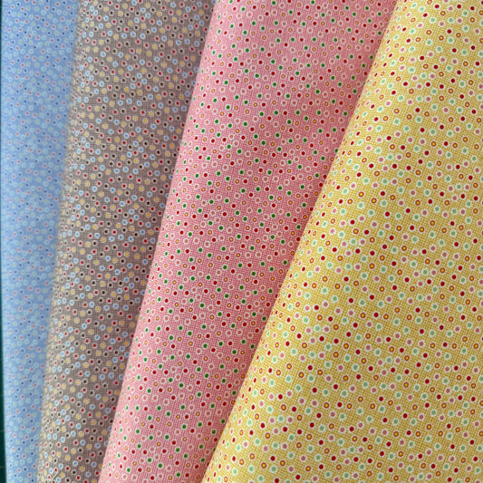 Mini Dot in Brown - Textile Pantry by Junko Matsuda