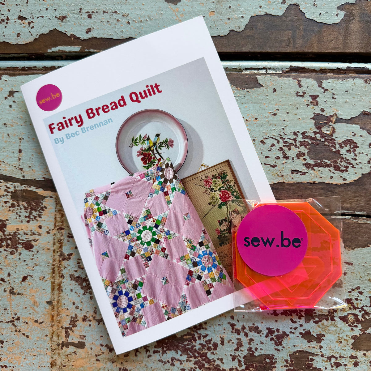 Pre- Order Fairy Bread Quilt Sew.be Acrylic Templates