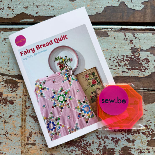 Fairy Bread Quilt Sew.be Acrylic Templates