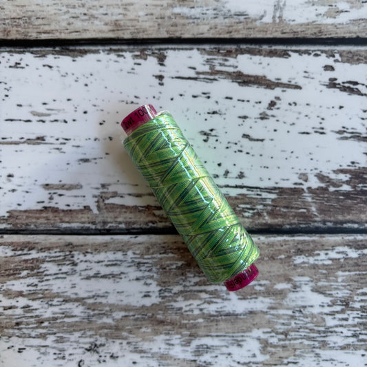 Wonderfil Frutti - 12wt Egyptian Cotton Thread - Evergreen