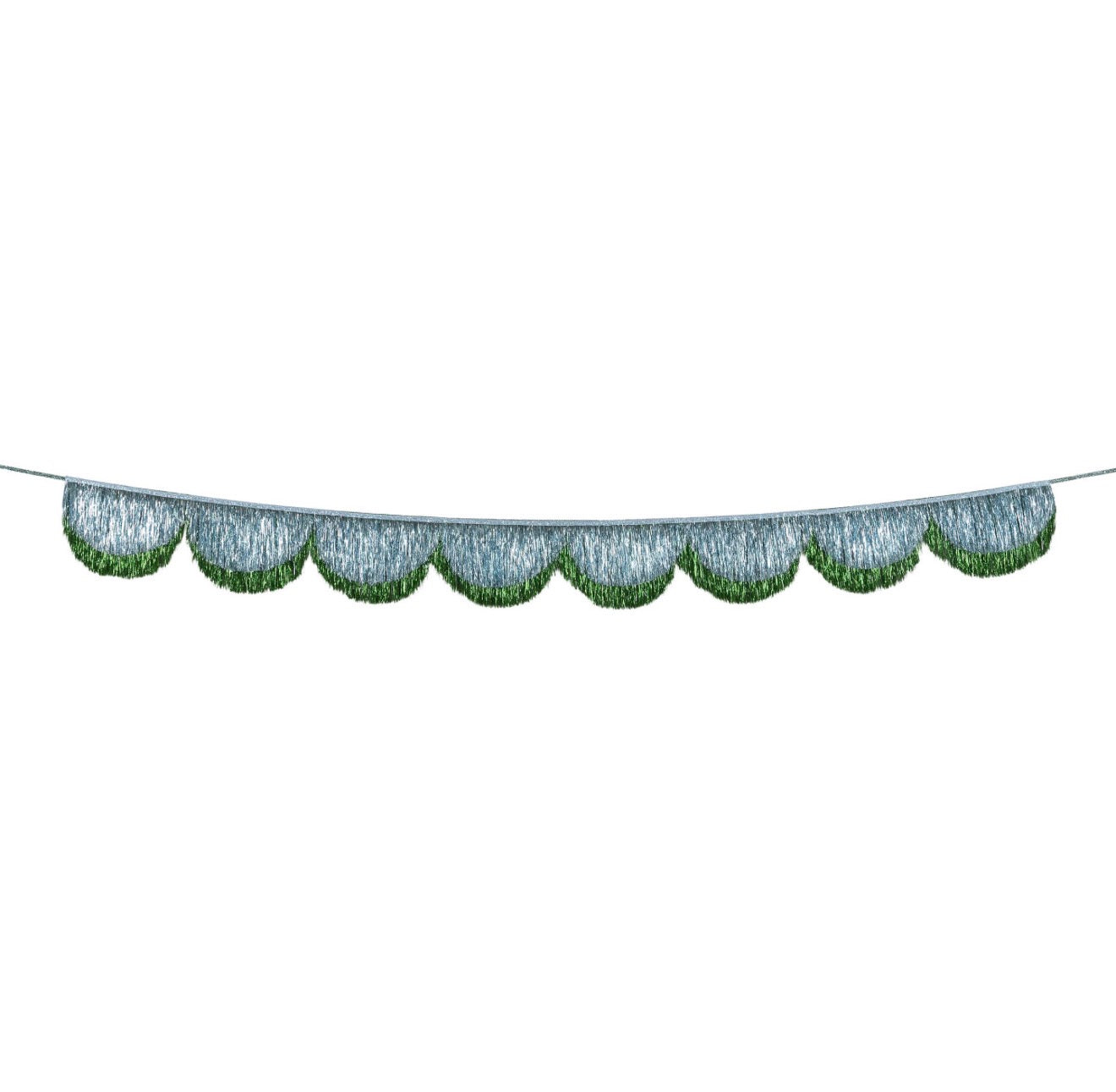 Meri Meri Blue and Green Tinsel Garland