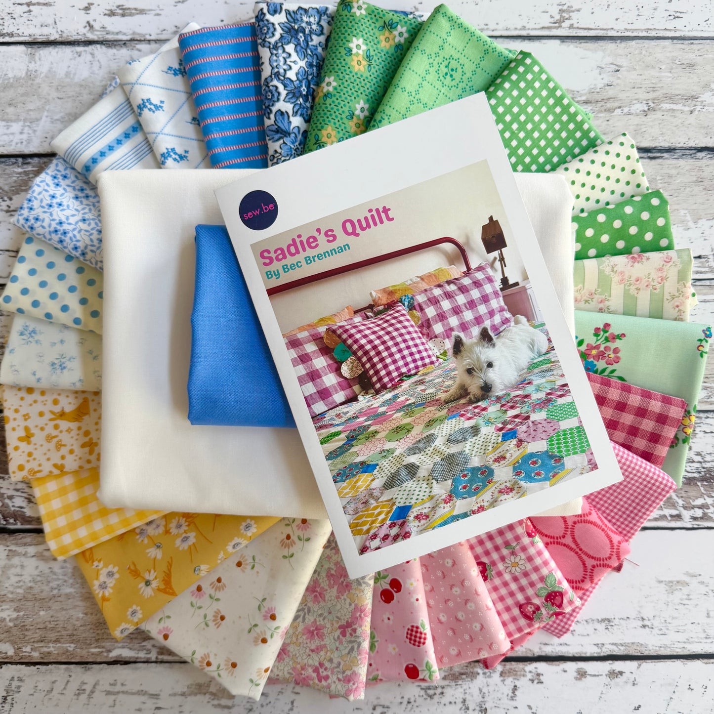 Sadie’s Quilt Complete Fabric Bundle - Bec’s Version (with Momnson)