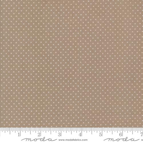 Farmhouse Pin Dot in Stone - Sun Drenched by Moda