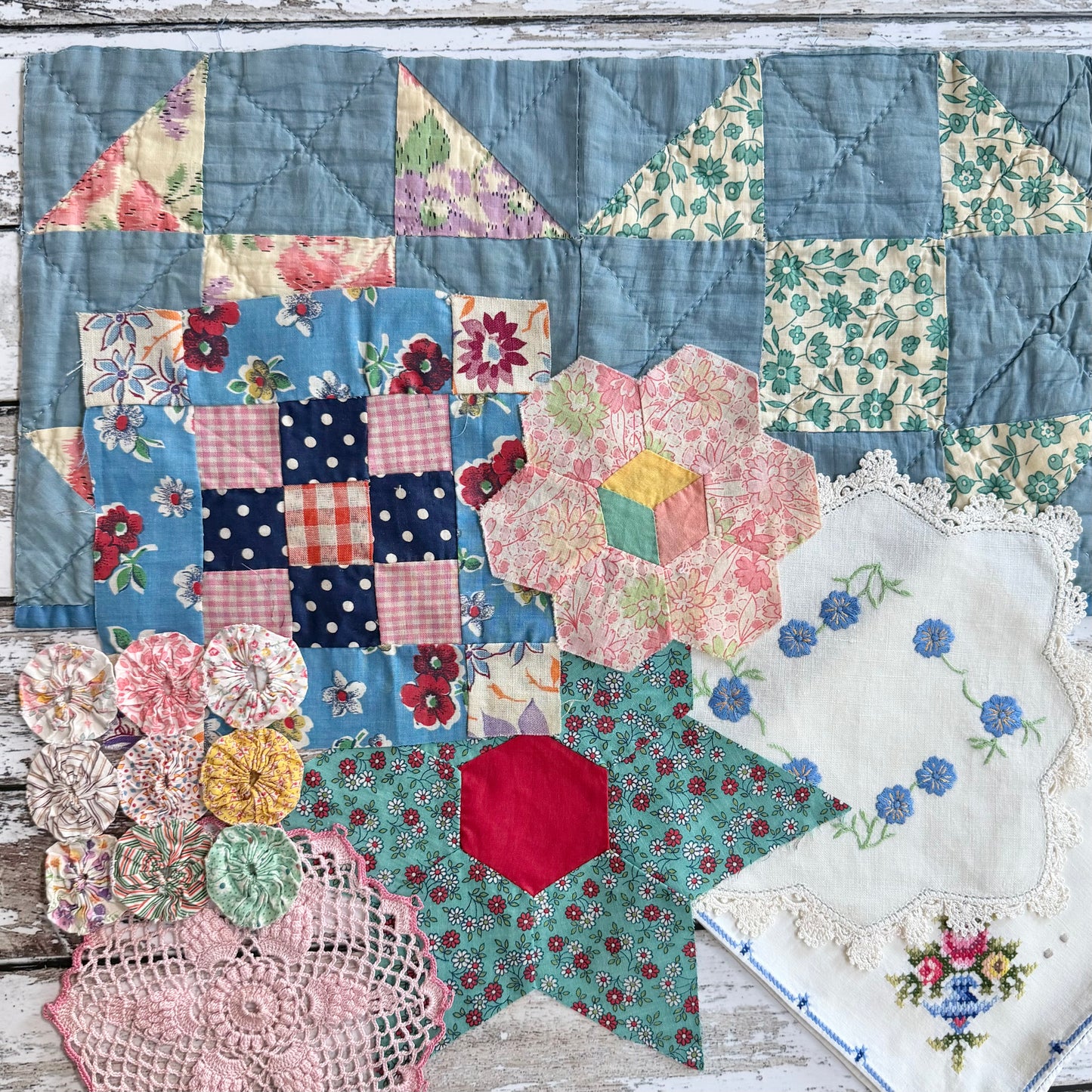 Vintage Textile Bundle (A)