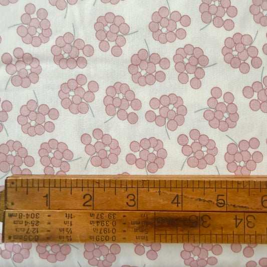 Tansy in Grande Rose - Coastal Walk by Karen Lewis Textiles for Andover