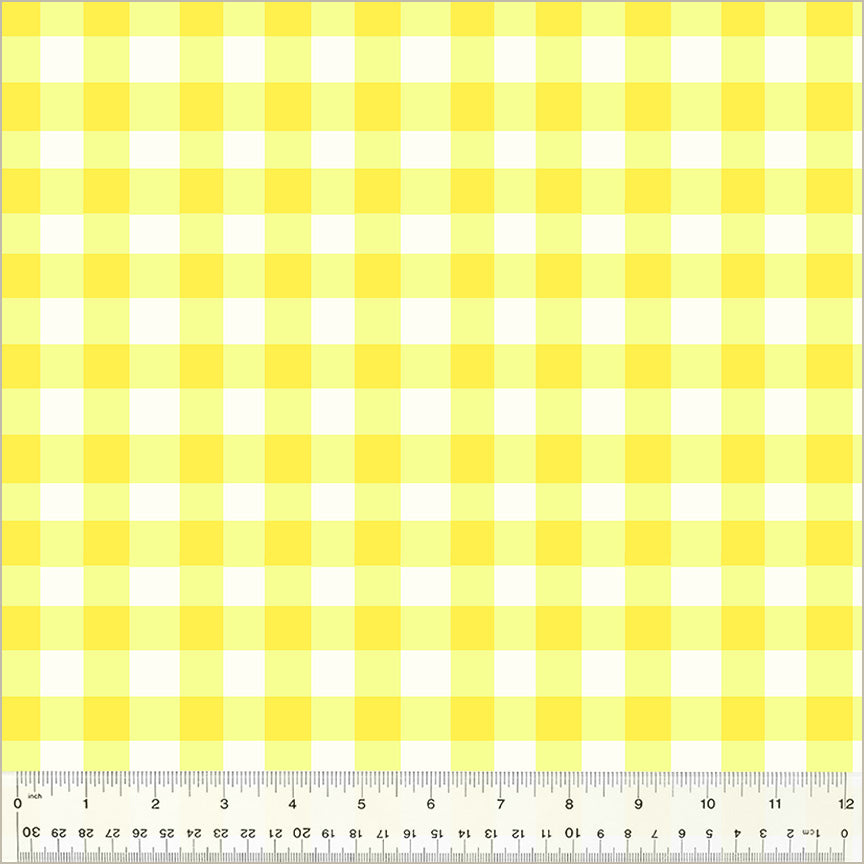 Heather Ross By Hand - Essential Gingham - Lemon