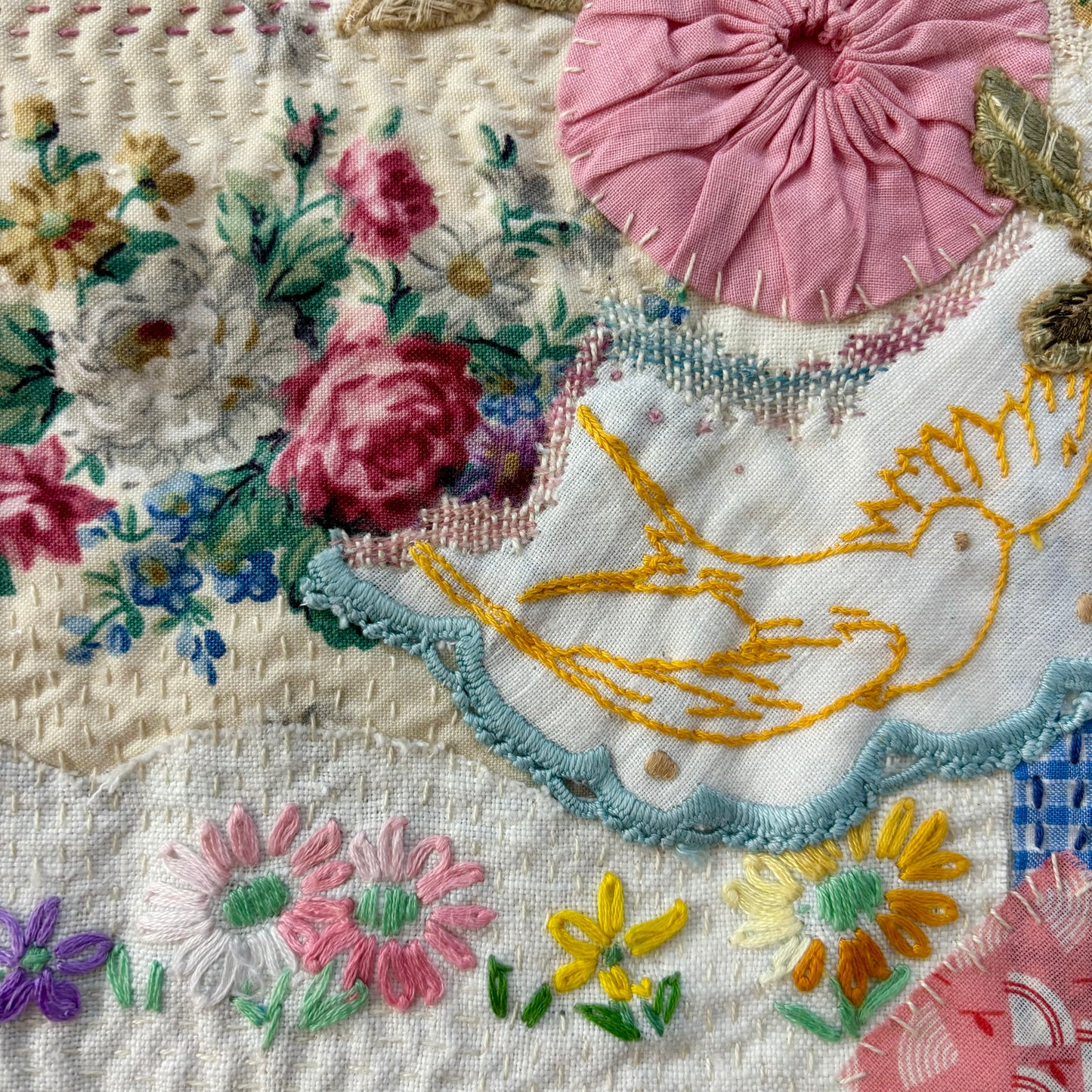 Small Vintage Textile Collage (2 Days) - Thursday 23rd and Friday 24th April, 10am - 4pm