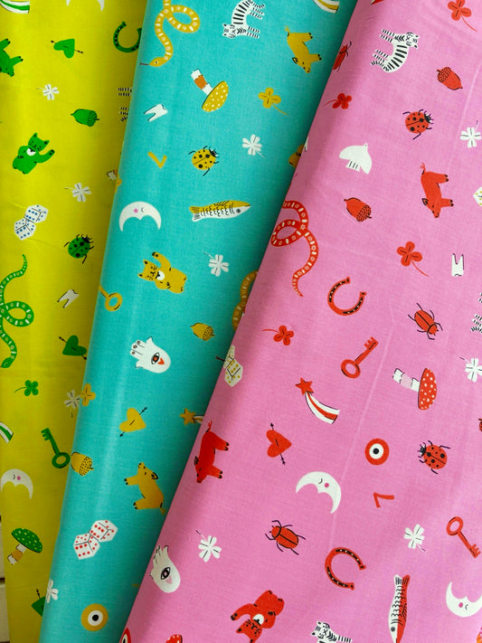 Ooh Lucky Lucky - Good Luck - Turquoise - Ruby Star Society