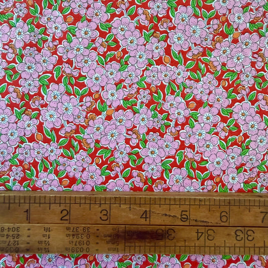 Liberty Lasenby Quilting Cotton - Gifts from the Garden - Flowering Blossom