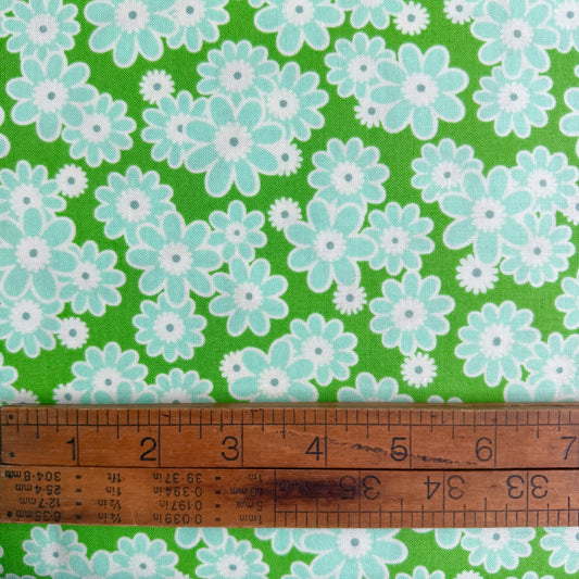 Dear Daisy in Clover - Daisy Crush by Heather Bailey for Figo Fabrics