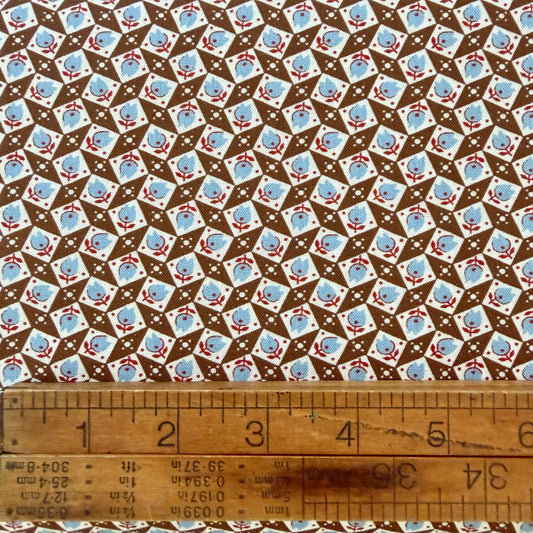 Tulips in Brown - Textile Pantry by Junko Matsuda