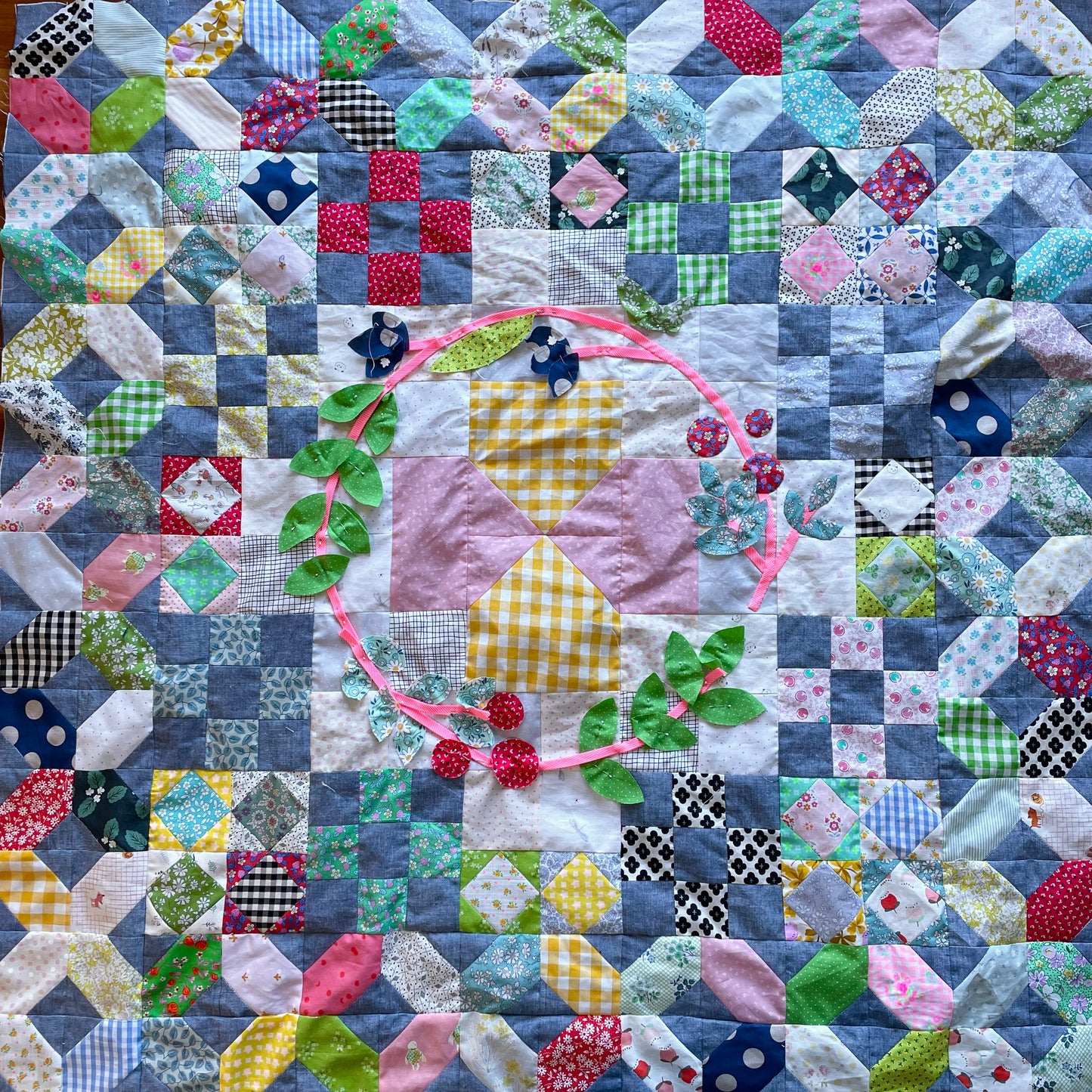 Tilda Chambray Dark Blue