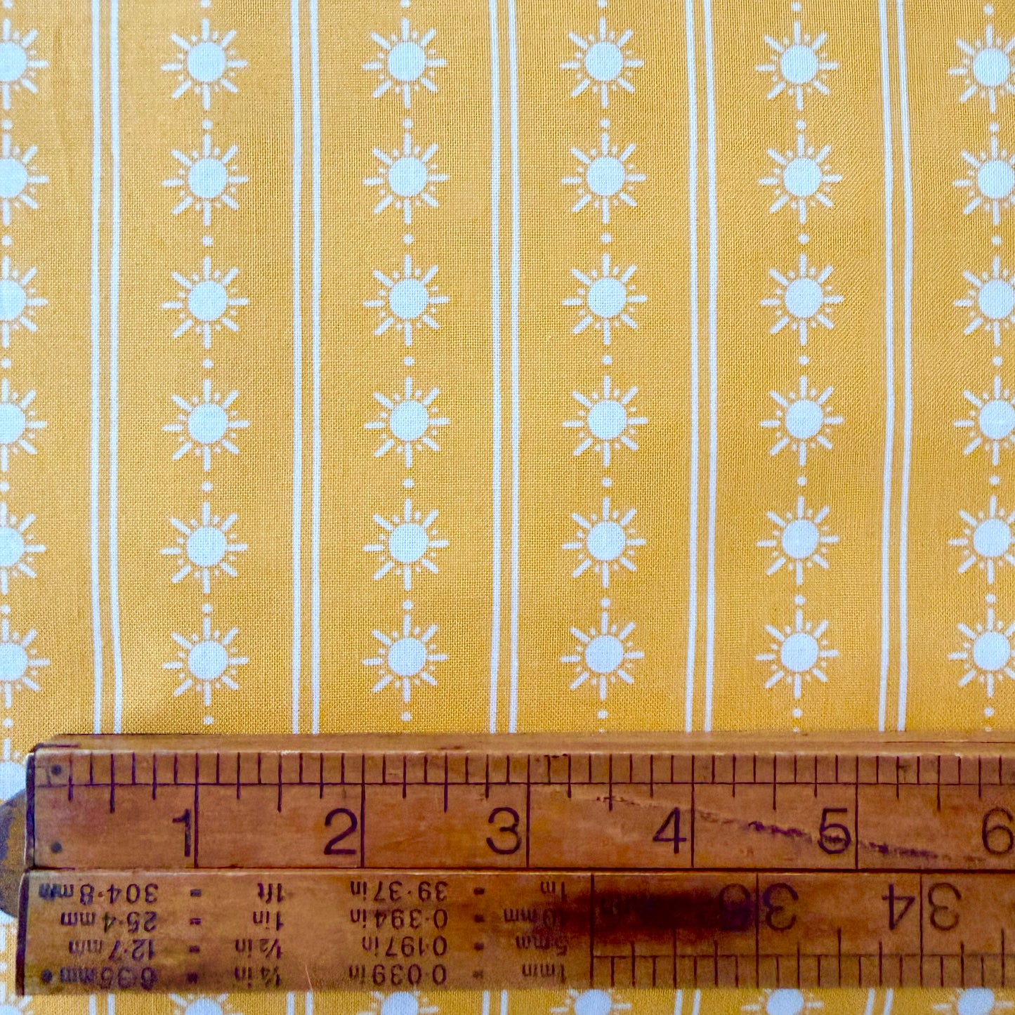 Happy Rays in Yellow - Two by Two - Riley Blake