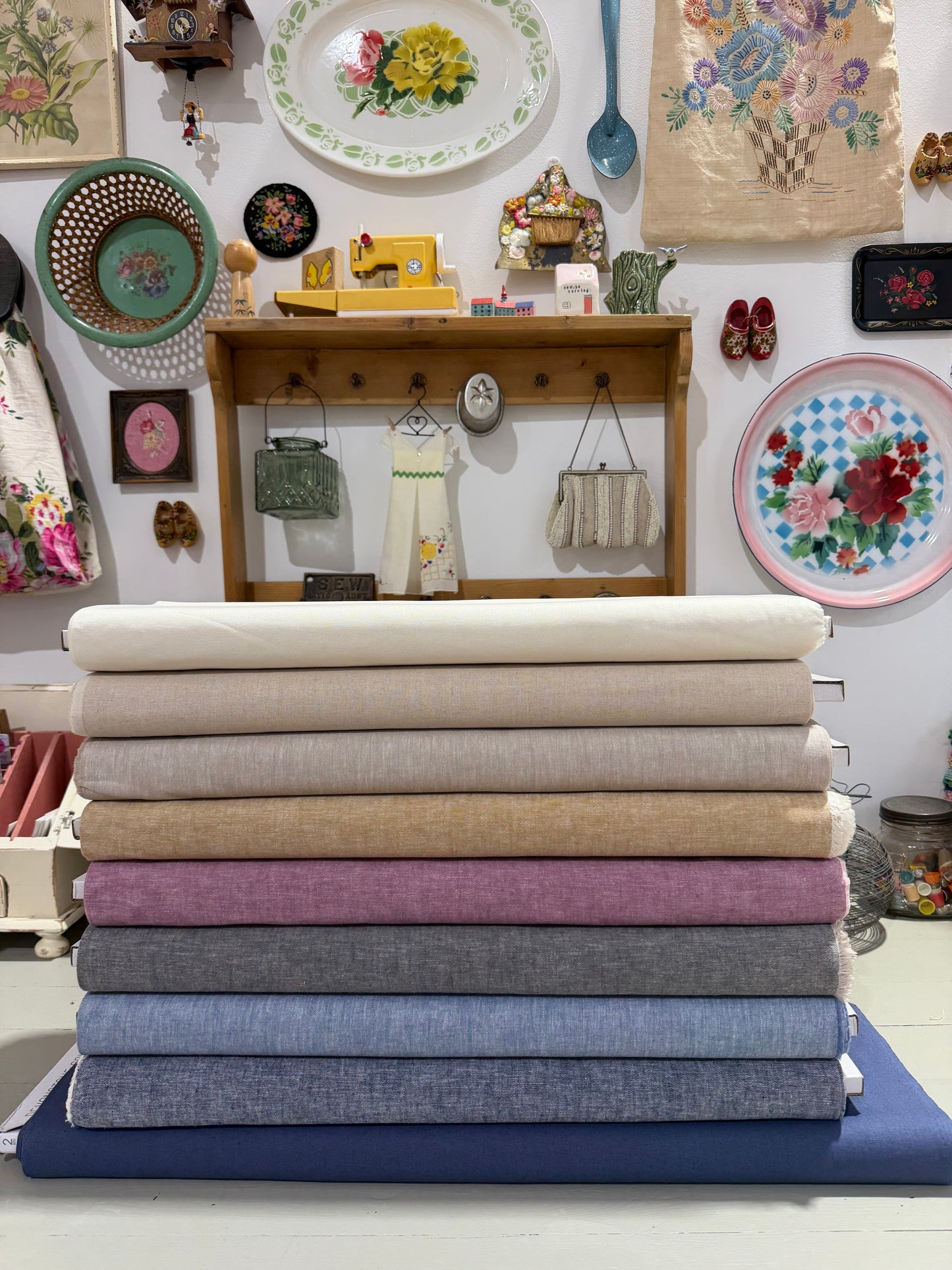 Hasting St Linen Cotton - Graphite