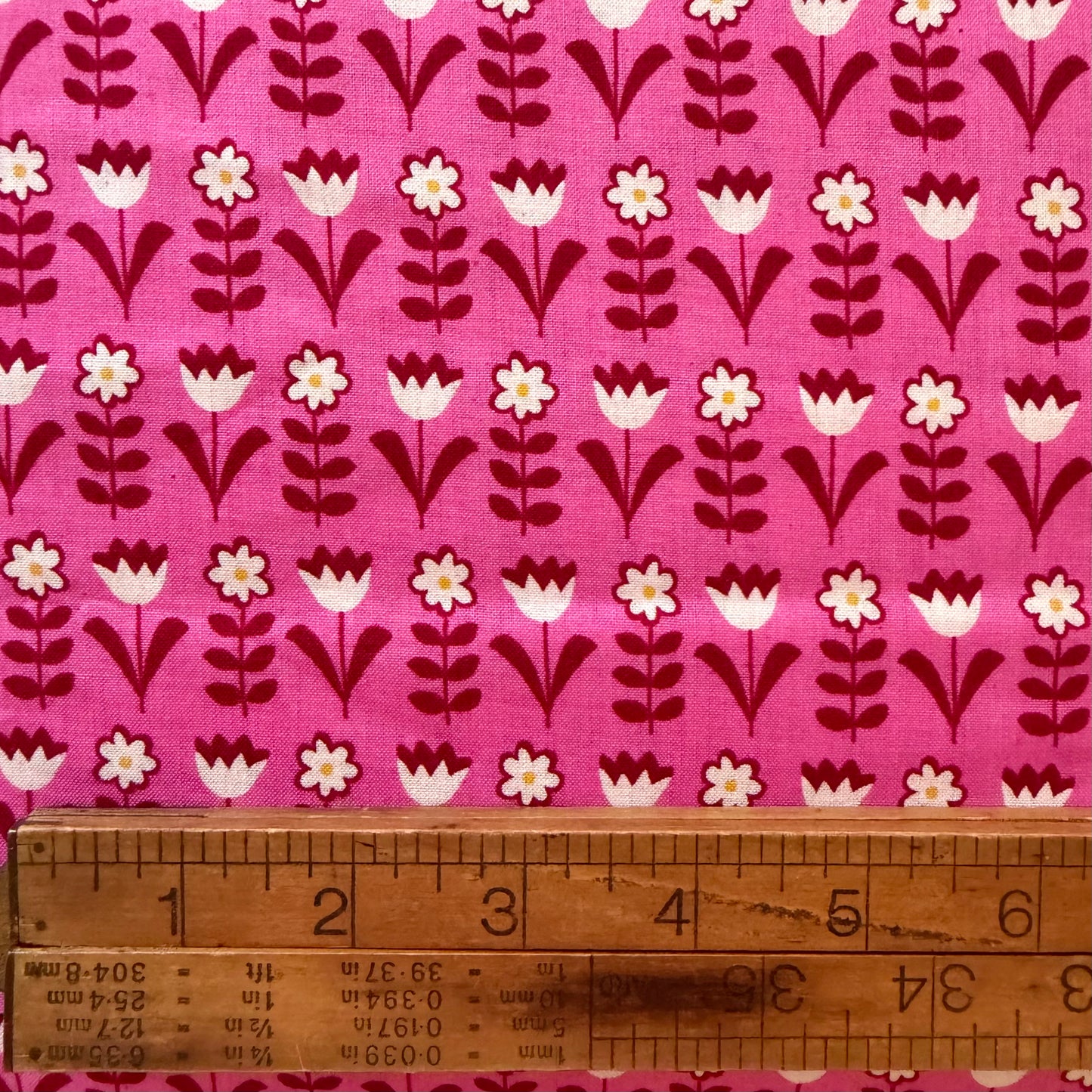 Pink Floral from Sevenberry - Japanese Cotton Printed Shirting