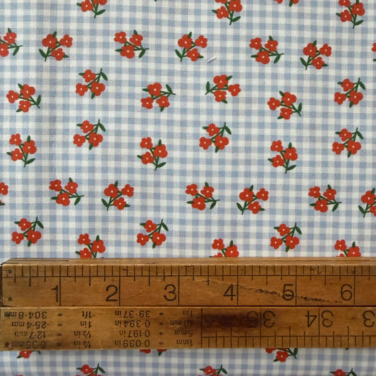 Cottage Romance - Floral Gingham