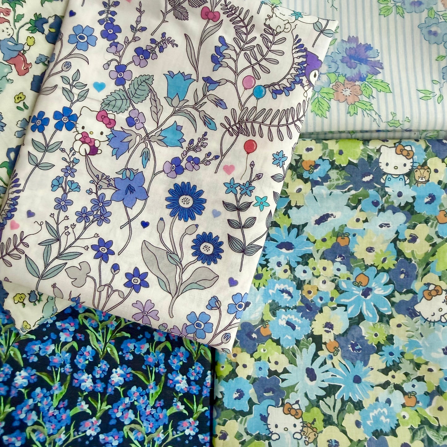 Japanese Blues Tana Lawn Bundle