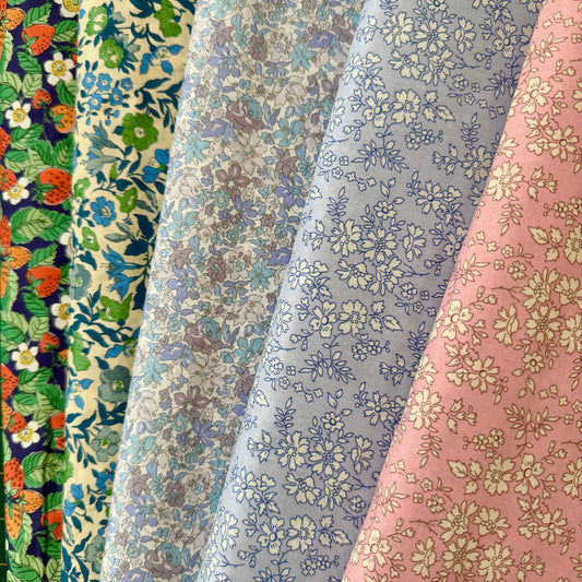 Classic Metallic Julia Belle Spot - Liberty Tana Lawn