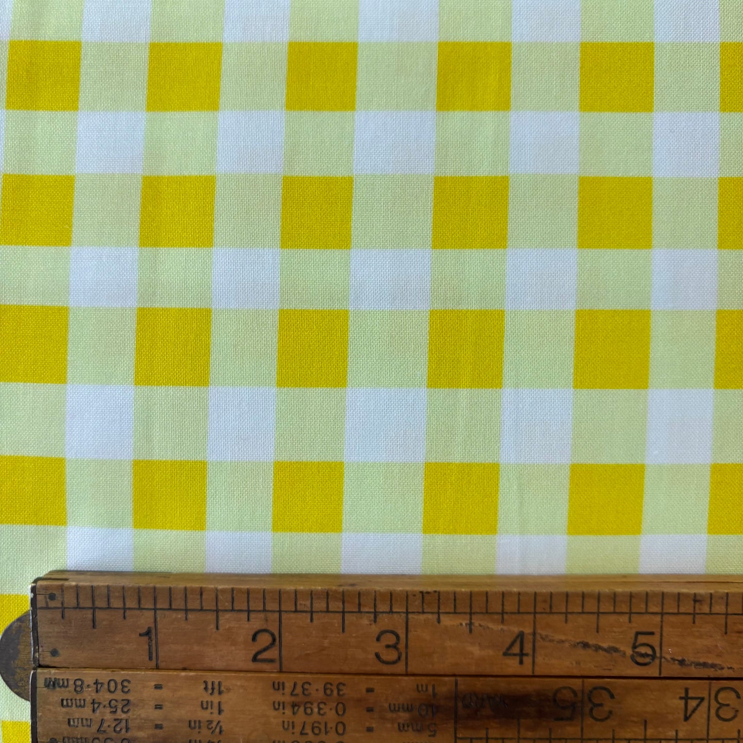 Heather Ross By Hand - Essential Gingham - Lemon