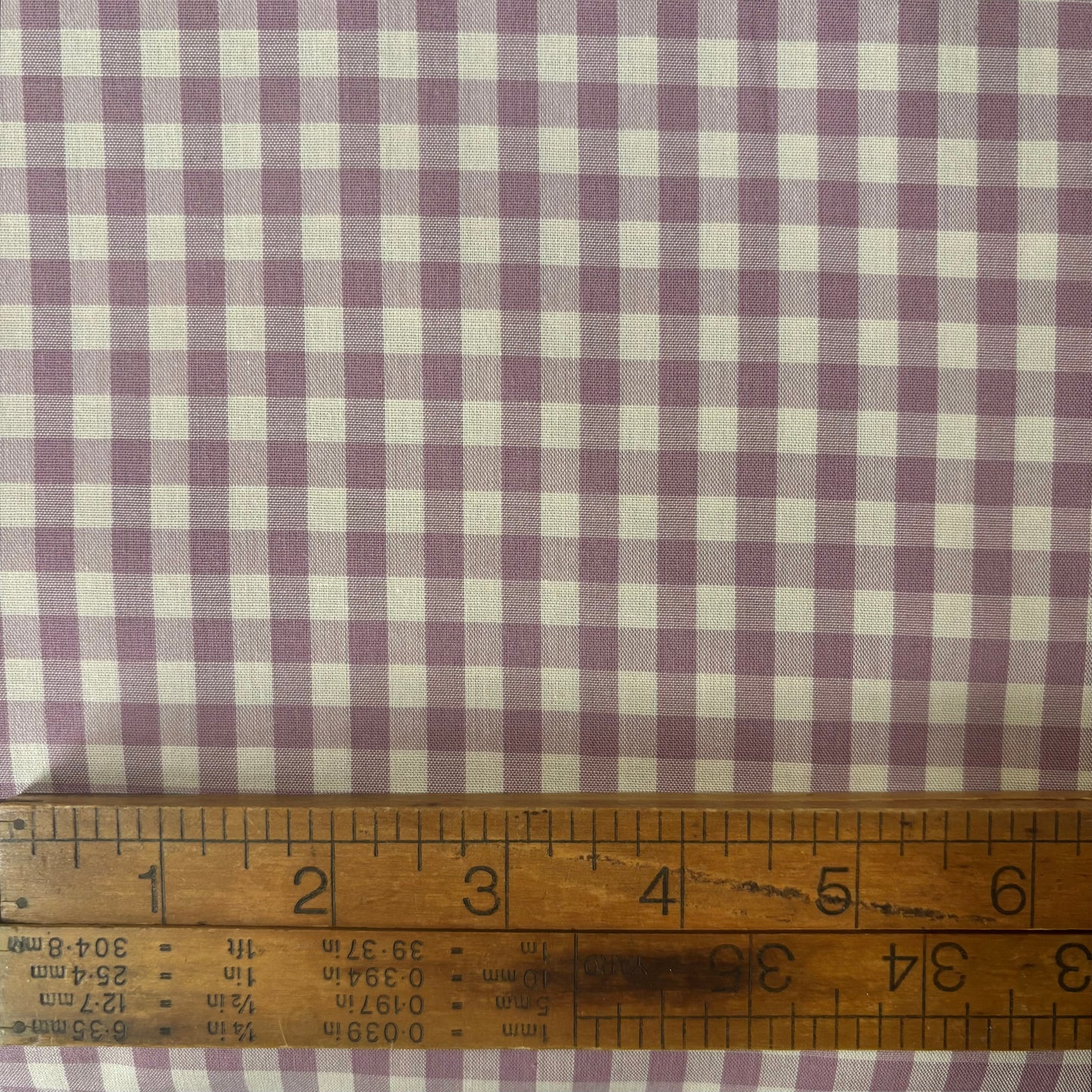 Lilac - Yarn Dyed Japanese Gingham