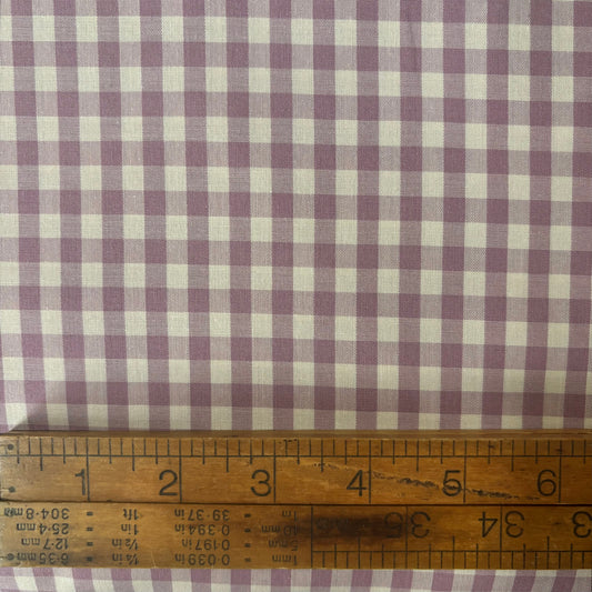 Lilac - Yarn Dyed Japanese Gingham