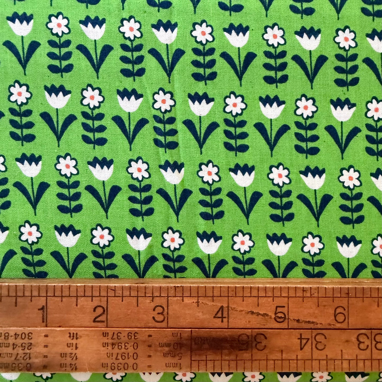 Green Floral from Sevenberry - Japanese Cotton Printed Shirting