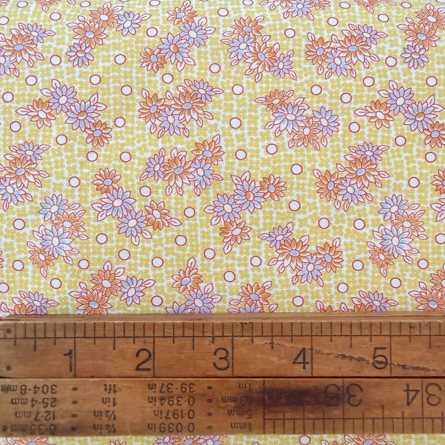 Daisies in Yellow - Textile Pantry by Junko Matsuda