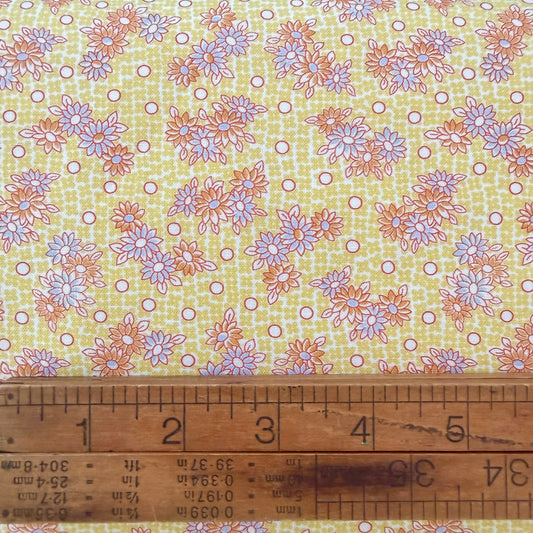 Daisies in Yellow - Textile Pantry by Junko Matsuda
