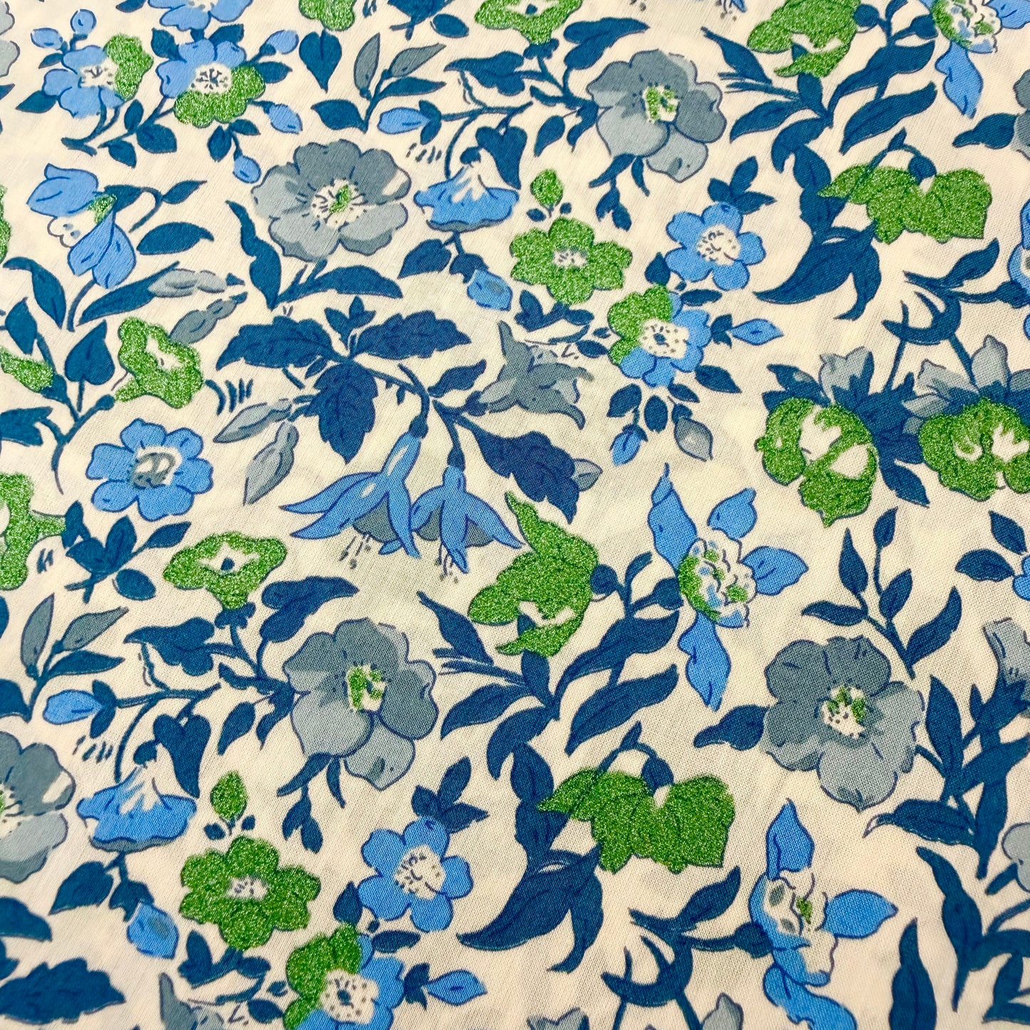 Classic Metallic Mamie - Liberty Tana Lawn