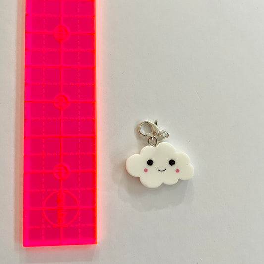 Cloud Zipper Charm