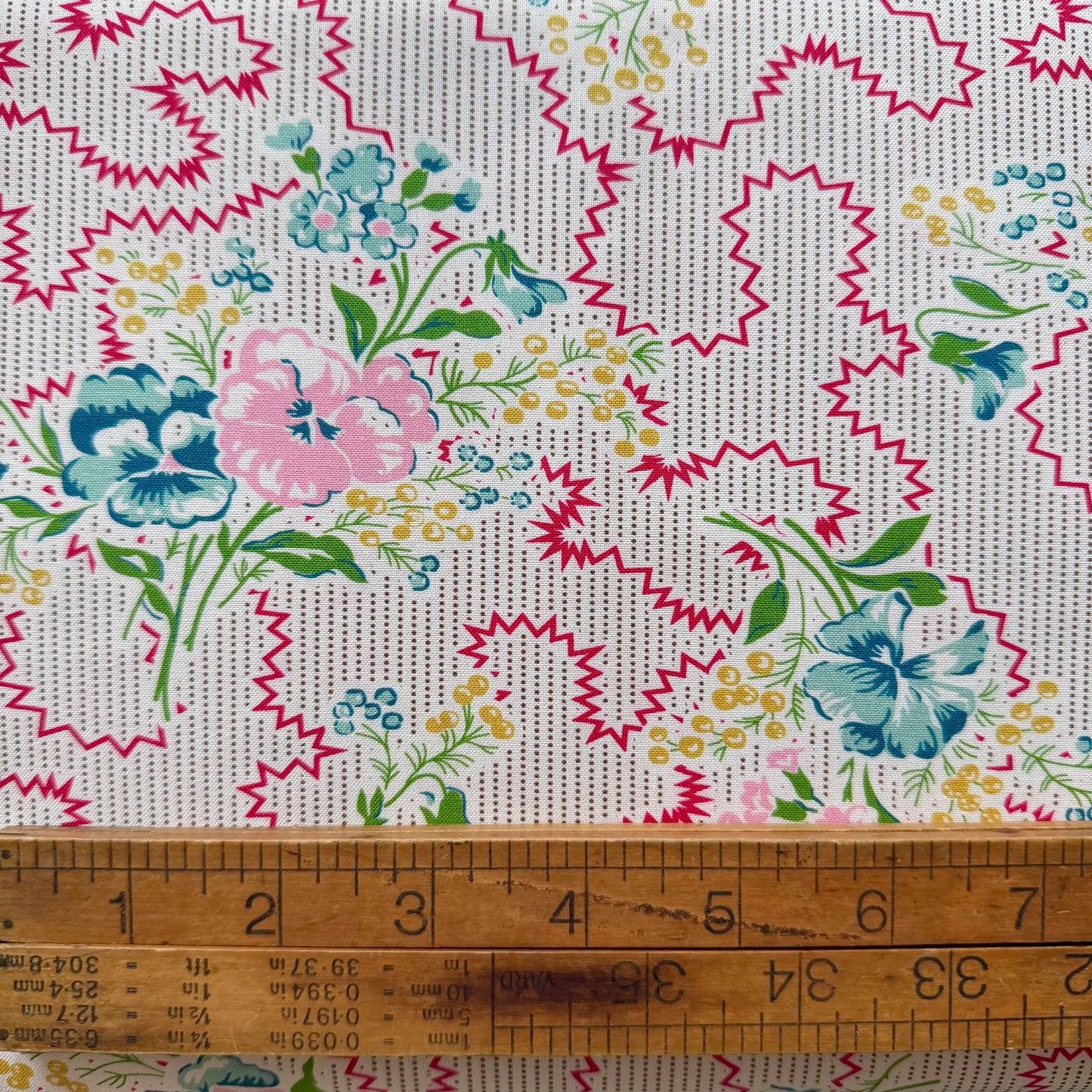 Darling Buds of May - Ribbon Floral Pink