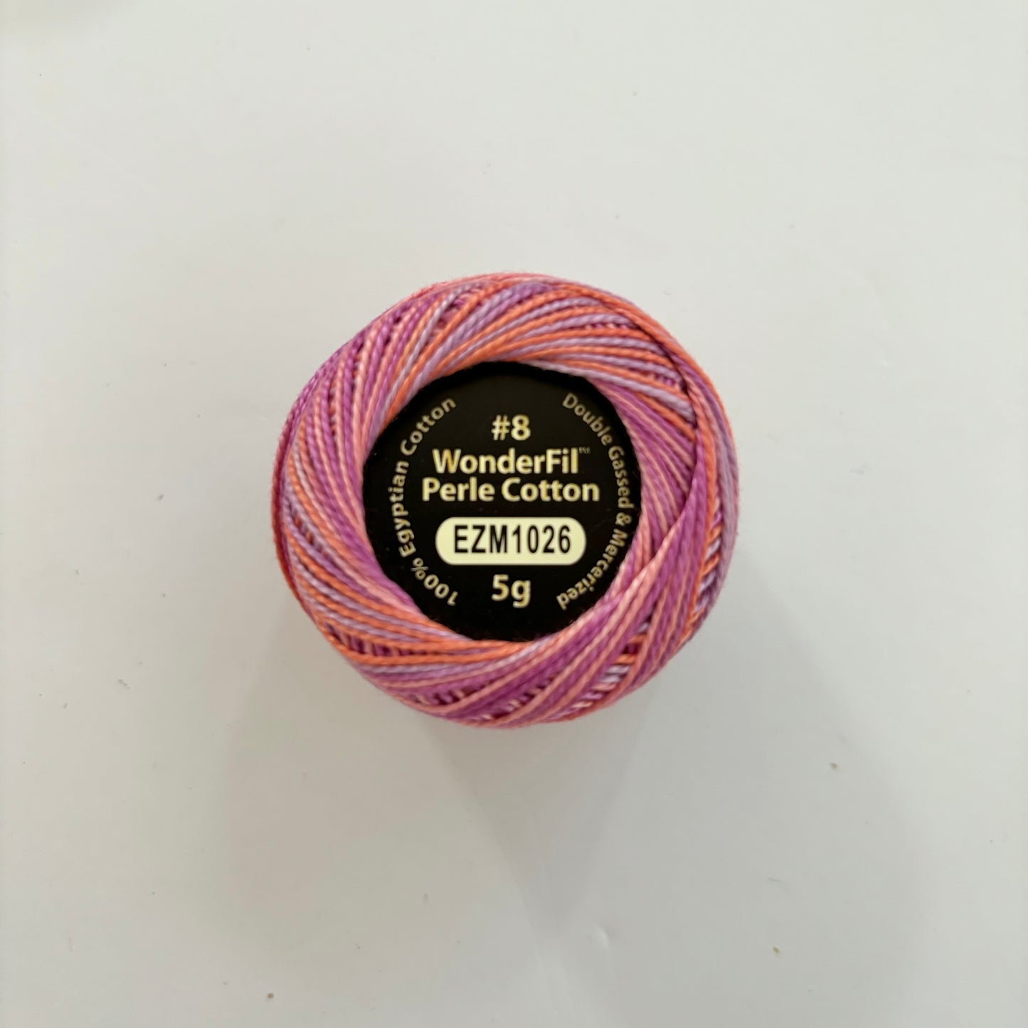 Wonderfil Variegated Perle 8 Thread - EZM1026 French Macaron