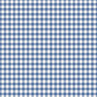 Tilda Wide Back Yarn Dyed Gingham in Blue - 108”