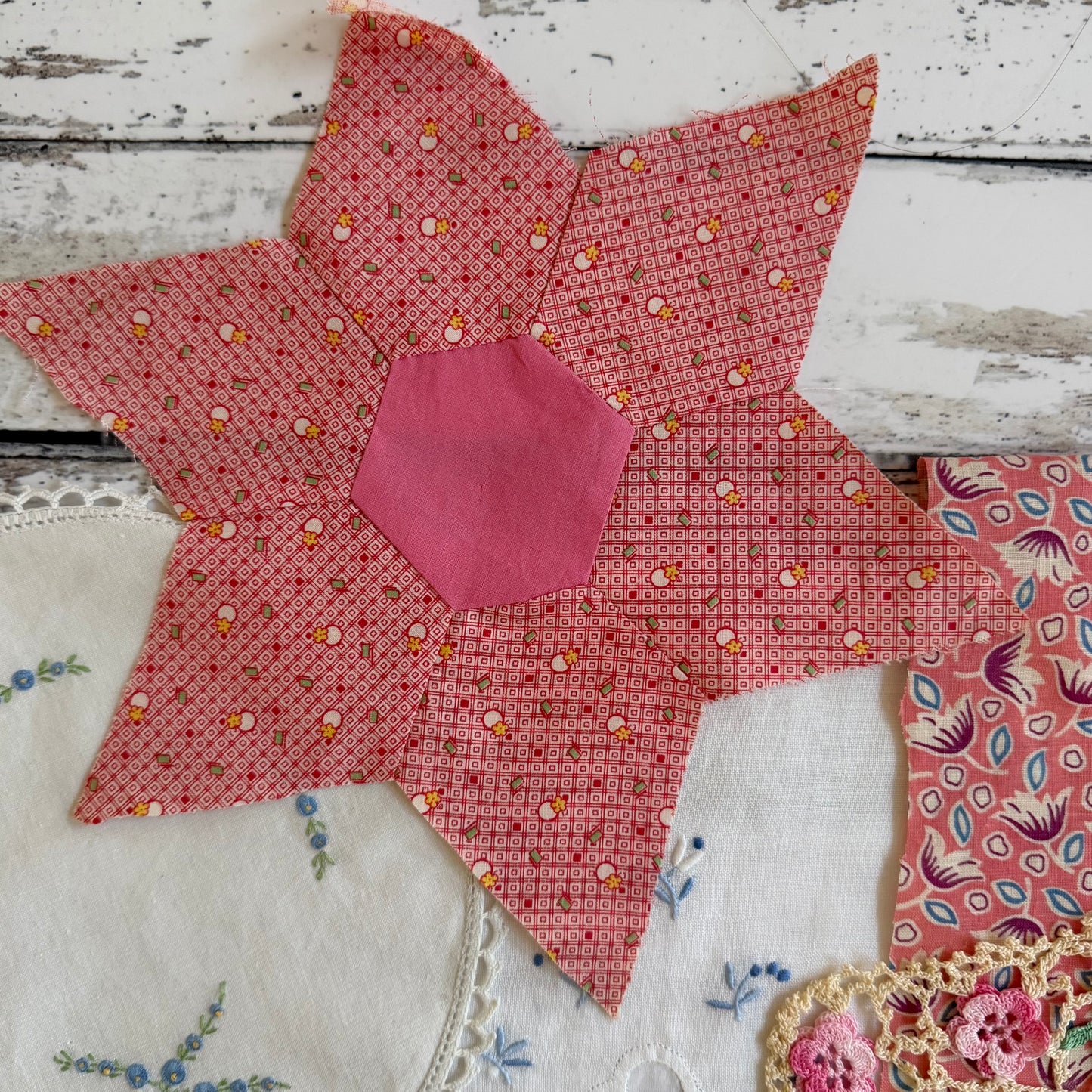 Vintage Bundle for Textile Collage (B)
