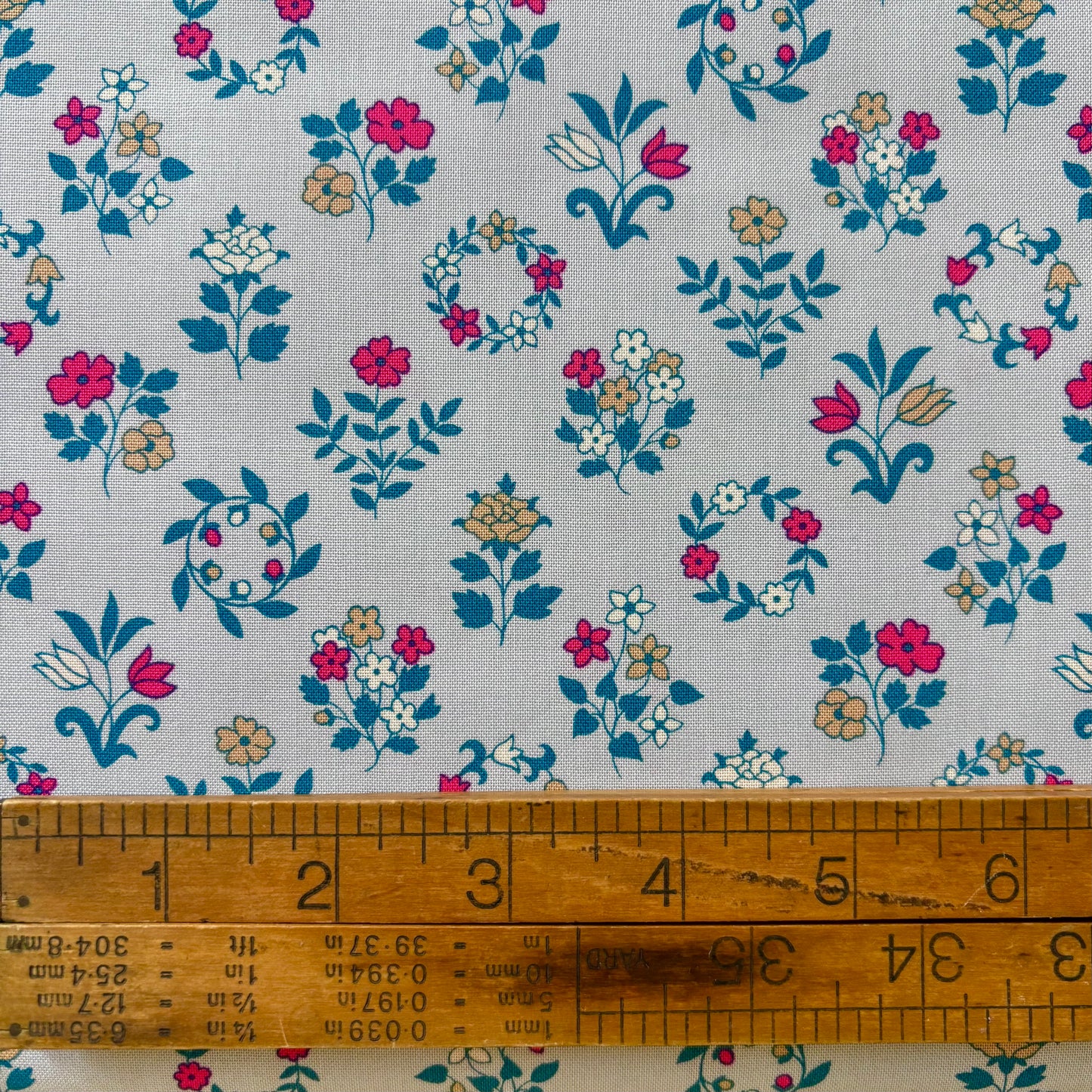 Liberty Lasenby Quilting Cotton - Craft Garden - Mary’s Embroidery B