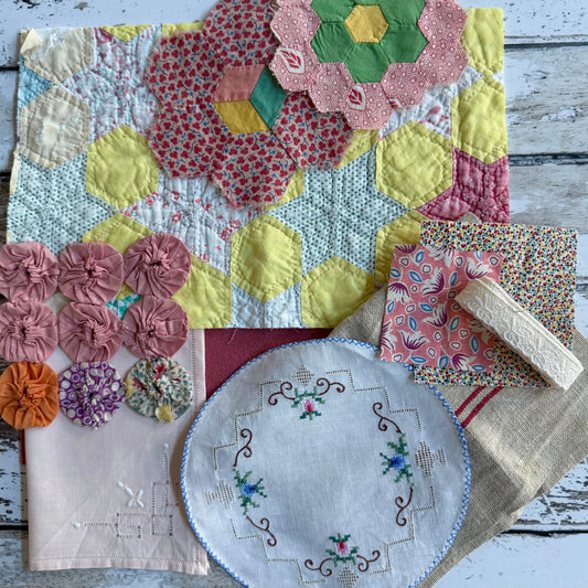 Vintage Needlebook Kit (I)