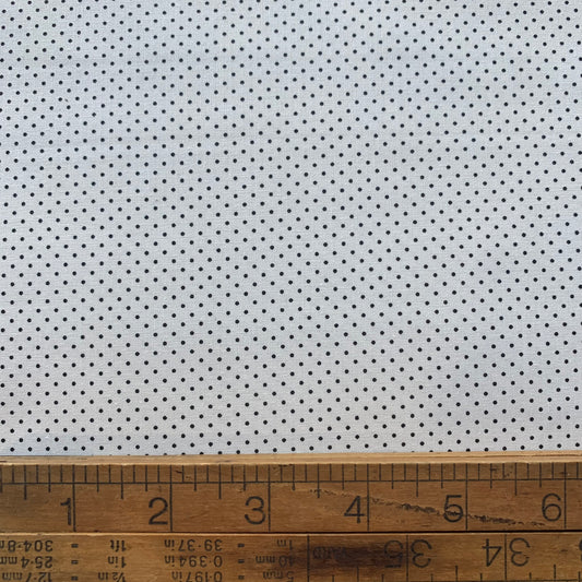 1-800 Calico - Ruby Star Society - Mini Dot Black on Natural