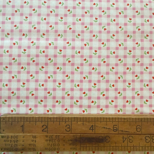 Tulip Kisses in  Pink - Bluebells & Buttercups by Poppie Cotton