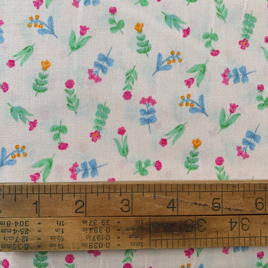 Pink Floral from Sevenberry - Japanese Cotton Printed Shirting