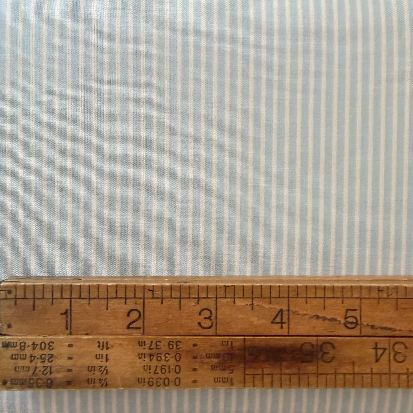 Cloudy Small Stripe - Yarn Dyed Japanese Cotton