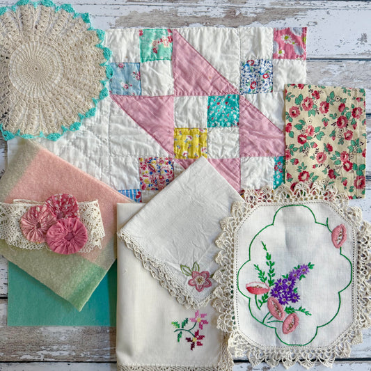 Vintage Quilt Needlebook Kit (2)