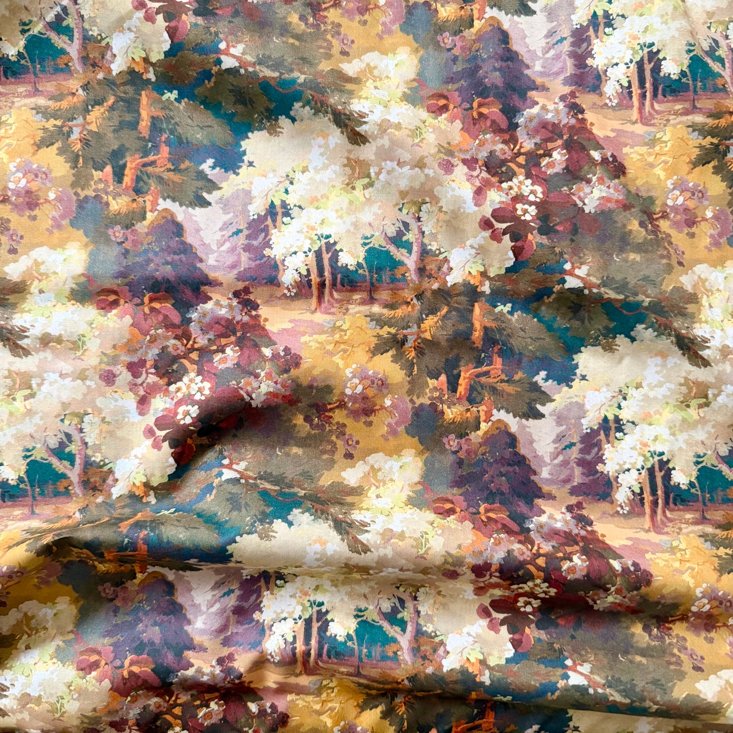 Autumnal Arboretum A - Liberty Tana Lawn - AW 2026 Design Nature Art