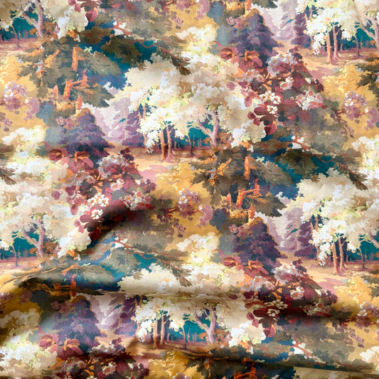 Autumnal Arboretum A - Liberty Tana Lawn - AW 2026 Design Nature Art